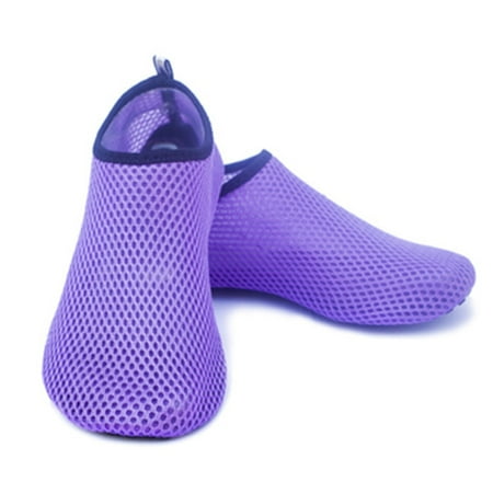 

Hitech Summer Unisex Mesh Quick Drying Anti Slip Swim Beach Barefoot Shoes Diving Socks