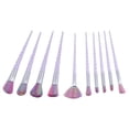 thumbnail image 3 of Brocha de maquillaje, juego de 10 brochas de maquillaje, brocha para sombra de ojos, brocha cosmética, diseño exquisito, 3 of 8