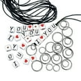 thumbnail image 2 of “I Love You” Key Chain Craft Kit, Makes 12, Craft Kits, Party Supplies, 12 Pieces, 2 of 2