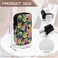 thumbnail image 6 of SEANATIVE Neoprene Eyewear Pouch Zipper Glasses Case Shockproof Anti-Scratch Eyeglasses Case Lightweight Women Men Sunglasses Holder Bag for Outdoor Office Travel, Tropical Floral Leaf, 6 of 7