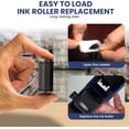 thumbnail image 5 of Perco Ink Roll for Perco Pro (1 and 2 Line) Price and Date Guns - Pack of 4 Replacement Inkers - Easy to Load, Premium, Clear & Bold Prints - Made in USA, 5 of 7