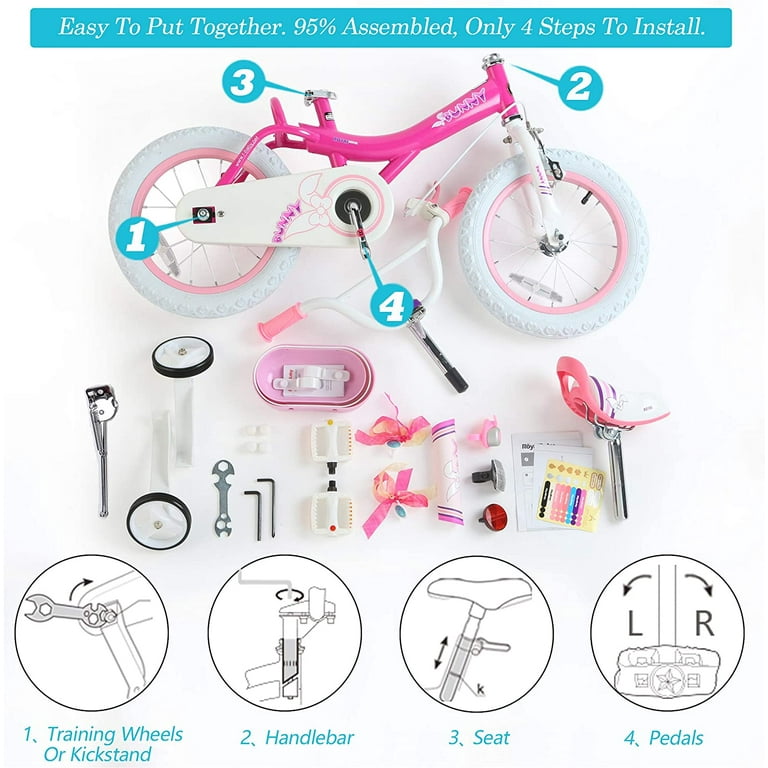 【値下げ中】子供用自転車 BUNNYバニーデザイン 16インチ PINK 値下げ中】子供用自転車 BUNNYバニーデザイン 16インチ PINK