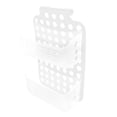 thumbnail image 3 of GOOHOCHY Cesta colgante de baño de doble capa, organizador de almacenamiento de ducha de pared, impermeable, para artículos de tocador, toallas y accesorios de baño., 3 of 8