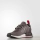 thumbnail image 2 of Ad-id-as Men's Casual Shoes sz 13 Earth Tech NIB Grey Red NMD_R1 BOOST DS BO, 2 of 6