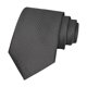 thumbnail image 1 of Corbata para hombres 145 cm de longitud sólida corbata formal para el regalo de la boda de graduación Gris, 1 of 8
