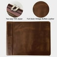 thumbnail image 6 of 7 Ring Check Binder for Business Checks, Checkbook Binder with Zipper for 3-up Business Checks,Personalized Check Book Portfolio for 9 x 13 inch Sheets 600 Check, Check Holders for Men/Women, 6 of 8