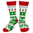 thumbnail image 2 of Funny Christmas Socks for Men Women Teens Boys - MERRY CHRISTMAS YOU FILTHY ANIMAL Holiday Novelty Fun Funky Cute Crazy Silly Socks - Secret Santa Xmas Christmas Gifts Ideas Stocking Stuffers, 2 of 7