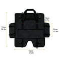 thumbnail image 2 of Frosted Cloth Notebook Computer Screen Carrying Case Multi-pocket Lifting Handle Storage Bag Accessories for 24-inch Screens Black, 2 of 9