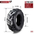 thumbnail image 5 of WANDA Premium 8 Ply ATV / UTV Tires 23x8-11 23x8x11 Mud Sling, Set 2, 5 of 10
