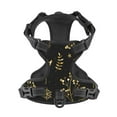 thumbnail image 4 of Lsque Christmas Gold Deers1 Dog Harness, No-Pull Pet Harness with 2 Leash Clips, Adjustable Soft Padded Dog Vest with Easy Control Handle for Large Dogs-Large, 4 of 9