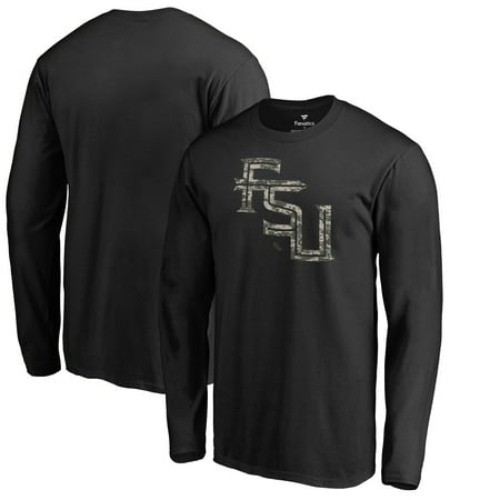 Florida State Seminoles Print - Florida State Seminoles Fanatics Branded Cloak Long Sleeve T-Shirt - Black