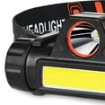 thumbnail image 3 of Abs Headlamp Camping Headlight Night Fishing Headlamp Usb Charging Headlight Outdoor Headlight ABS Headlamp USB Charging Strong Light Long Distance Camping Headlight For Night, 3 of 5
