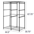 thumbnail image 5 of CleverMade Double Tote Tower 10-Tier Storage Rack for 27-Gallon Totes, Heavy-Duty Organizer for Garage, Pantry, or Laundry Room, 5 of 7