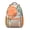 Orange-14, variant on Abstract Dog Art School Bag - Breathable Mesh & Padded Back for Comfort