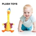 thumbnail image 4 of Dancing Duck Doll Sing Record Repetir juguetes parlantes para bebés y niños (Rojo B) Likrtyny juguetes de los niños, 4 of 7