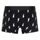thumbnail image 4 of Happy Socks Bóxers para hombre, paquete de 3 - Trunks, algodón elástico, lisos/estampados Black and White M (Medium), 4 of 7