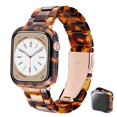 thumbnail image 1 of Omter Correa Con Estuche Compatible Con Apple Watch 49 Mm, 45 Mm, 44 Mm, 42 Mm, 41 Mm, 40 Mm, 38 Mm, Correa De Resina De Moda Para Hombres Y Mujeres, Compatible Con Iwatch Ultra 2/1 Series 9/8/7/Se/6/, 1 of 5