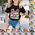 thumbnail image 4 of MUXiin 100 Day of School Shirt, 100Th Day of School Shirt, 100 Days of School Shirt Girls Kids Toddler Kindergarten Tee Happy 100th Day of School Celebration Gifts Tops, 4 of 6