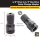 thumbnail image 2 of Adaptador Titan 12039 1/2 Drive a 1/4 Hex Drive, cambio rápido, 2 of 9