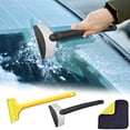 thumbnail image 2 of Xihbxyly Pala de Nieve, Rascador de Hielo de Alta Resistencia, Herramienta Ergonómica de Mango Largo, Remoción de Nieve Eficiente, Uso Versátil En Exteriores, Esencial para El Propietario de Un Vehíc, 2 of 7