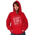thumbnail image 4 of Hungry Humble Hustle Inspirational Hoodie Sweatshirt Women Men Brisco Brands L, 4 of 6