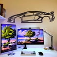 thumbnail image 4 of LaModaHome Lamborghini Aventador SVJ Metal Silhouette Wall Art, 4 of 5