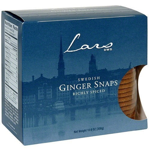 Lars Own Swedish Ginger Snaps, 10.6 oz (Pack of 15)