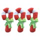 thumbnail image 1 of FELTECHELECTR juguetes navideños con sonido para perros, con forma de bastón de caramelo, para masticar, para mascotas (color aleatorio de lazo)., 1 of 6