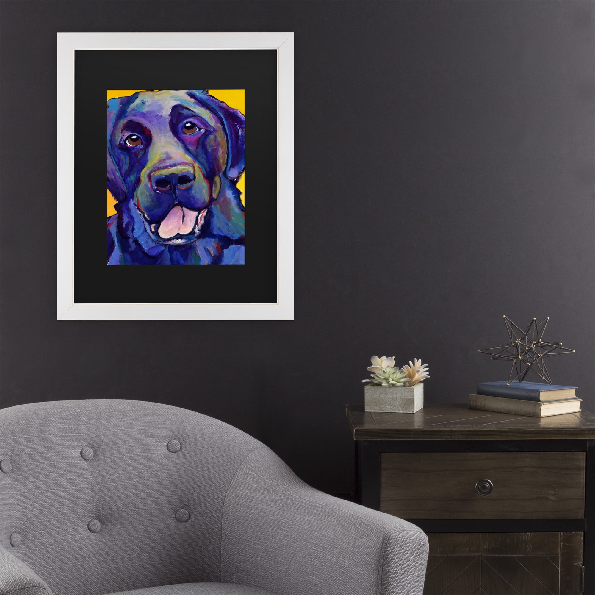 Trademark Fine Art 'Buddy' Canvas Art by Pat Saunders-White
