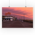 thumbnail image 2 of Rehoboth Beach, Delaware, Dolle's and Sunset (12x18 Wall Art Poster, Room Decor), 2 of 3