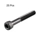 thumbnail image 3 of Tornillos de cabeza hexagonal de acero aleado 12.9 M4 x 30mm, negros, 25 piezas, 3 of 3