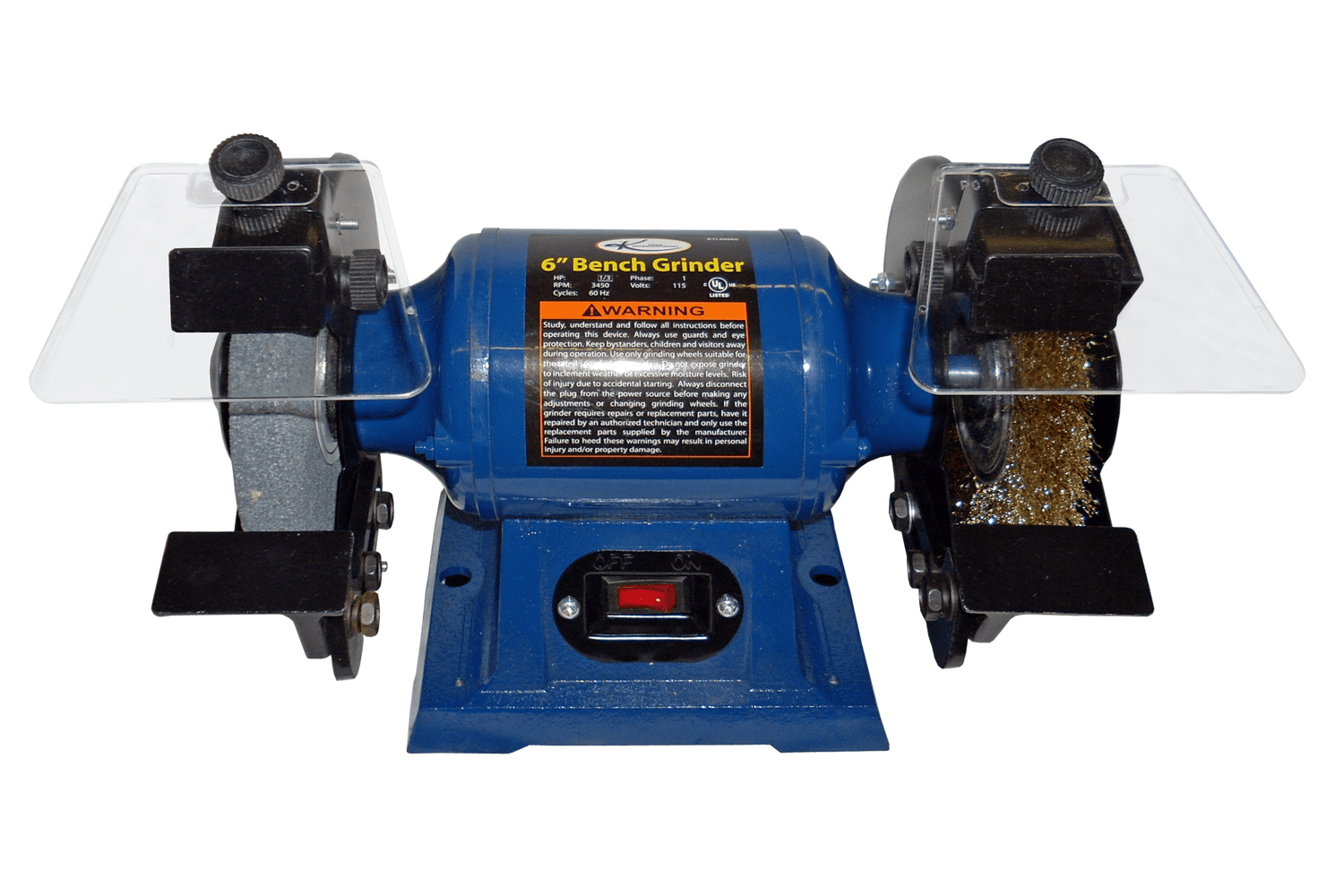 Bench Grinder 6" Heavy Duty by K Tool International