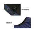thumbnail image 2 of Little Donkey Andy Men’s Lightweight Puffer Vest, Warm Outdoor Sleeveless Jacket for Hiking Travel Running Blue M, 2 of 6