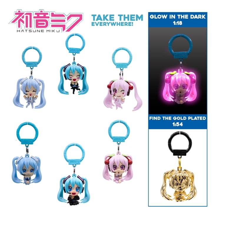みく② HATSUNE MIKU BACKPACK HANGERS - SERIES 2 - Walmart.com