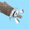 thumbnail image 4 of Stand Pole Standing Frame Fork Perch Wood Fork Stand Perch, Bird Perch, Animals Birds For Pets Parrots Cuttlebone, 4 of 8