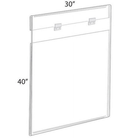 UPC: 0794504742114 | Azar Displays 182740 30 W x 40 H Wall Mounted Poster Frame. Mounting Hardware Included.