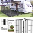 thumbnail image 3 of Vitesse Bold 24''/30''/40'' Height Metal Dog Playpen for Outdoor,Puppy ,Yard, 3 of 7