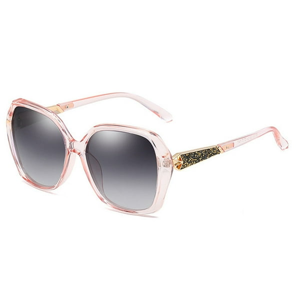 Gafas de sol polarizadas degradadas de alta gama, gafas de sol de moda, hechas de PC y metal