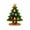 B, variant on Mikilon Decor Christmas Decorations Home Ornaments, Div Wooden Christmas Tree Desktop Decoration Ornaments Christmas, A