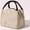 Khaki, variant on RKZDSR Large Capacity Unisex Outdoor Fashion Lunch Bag - Stylish and Spacious Lunch Tote