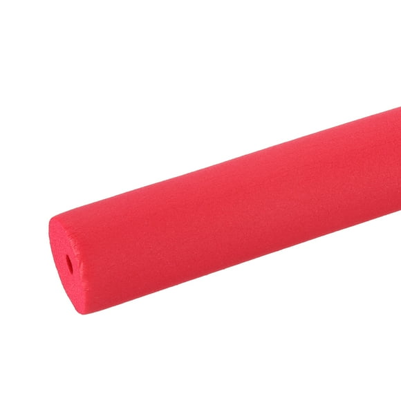 Uxcell 1/4" ID x 3.3Ft x 0.59" Pipe Insulation Foam Tube Red