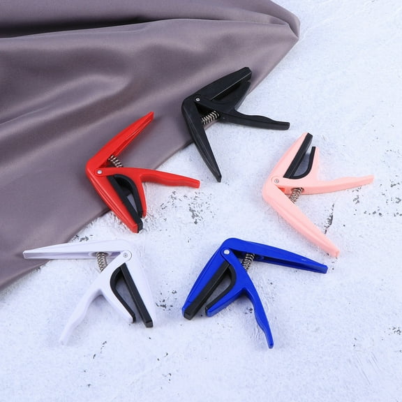 FELTECHELECTR Ukelele Kapo 1Pcs Zinc Alloy Capo for Ukulele Protect Neck and Strings Practical 3.3x2.6x0.4in