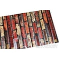 thumbnail image 3 of 3ft x 15ft 3D Rustic Brick Stone Wallpaper Vinyl Film Sticker Red 36" x 180", 3 of 13