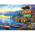 thumbnail image 4 of Buffalo Games Darrell Bush Big Bear Lodge 1000 Piece Jigsaw Puzzle, 4 of 5