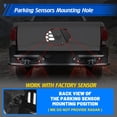 thumbnail image 4 of Rear Bumper Compatible with 2016-2023 Toyota Tacoma,Back Bumper Heavy Duty Offroad Bumper, 4 of 11