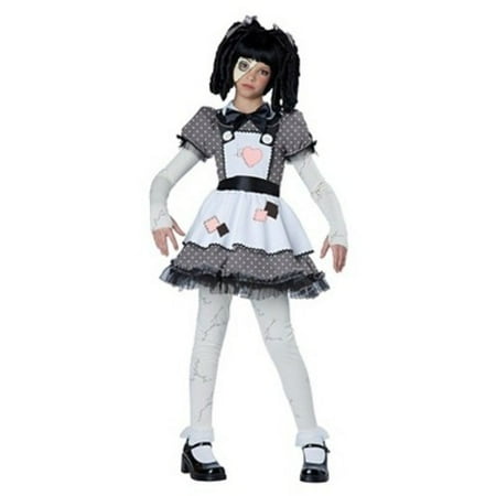 California Costumes Girls Haunted Doll Halloween Costume Costume - Child Size (Best Halloween Haunted Houses California)