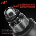 thumbnail image 4 of Inyectores de combustible A-Premium 0280158233 de 4 orificios para motor 3.6L V6, juego de 6, 4 of 9