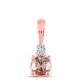 thumbnail image 1 of 0.01CT-DIA 5/8CT-MO PENDANT, 1 of 1