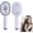 Purple, variant on Electric Steam Brush for Hair, Electric Spray Air Cushion Massage Comb for Women, Rechargeable Water Spray Hair Brush, Detangling & Anti-Static Hair Brush, Reduce Frizz, Smooth & Nourish
