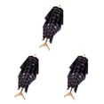 thumbnail image 3 of Minnieouse Professional Hairdressing Cape Adults Children Washable Hairdresser Waterproof Cloth Apron Clip Retractable Barber Smooth Caps Type1 NO1, 3 of 6